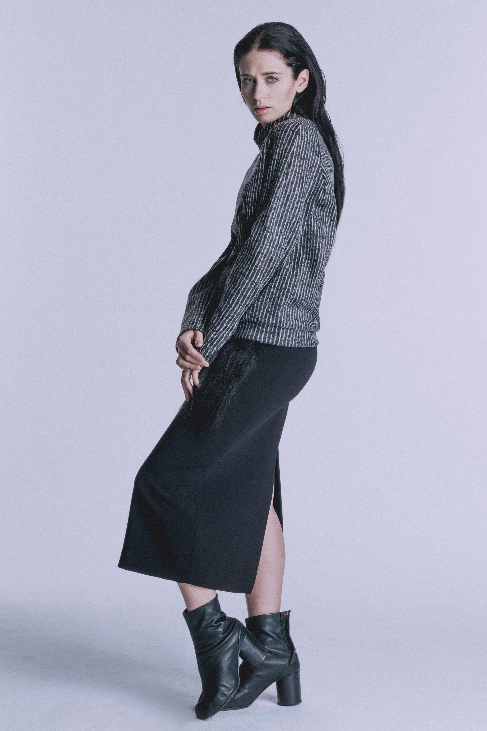 Pencil skirt with pockets designer store